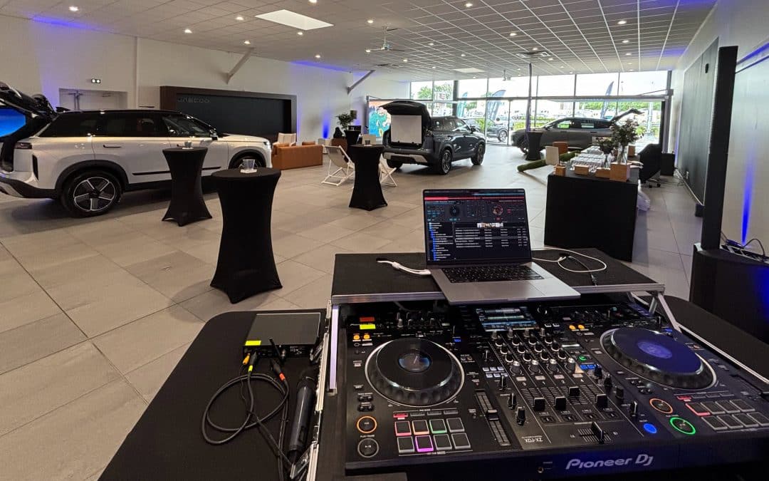 Inauguration Concession Automobile Nantes | DJ & Lumière