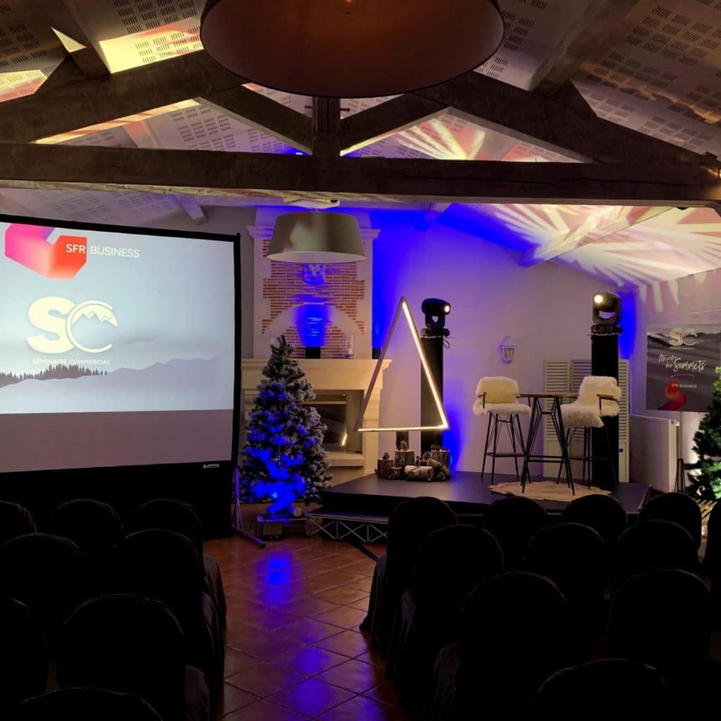 Prestataire technique séminaire château de la Pigossière