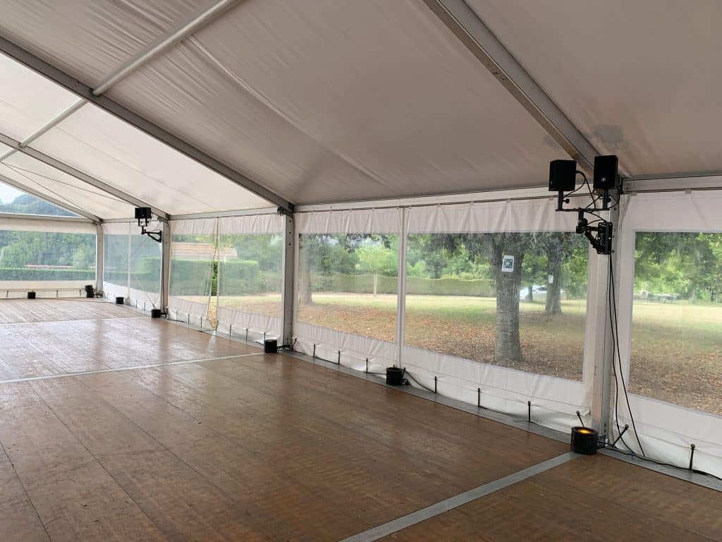 Prestation Sonorisation Vidéo Chapiteau