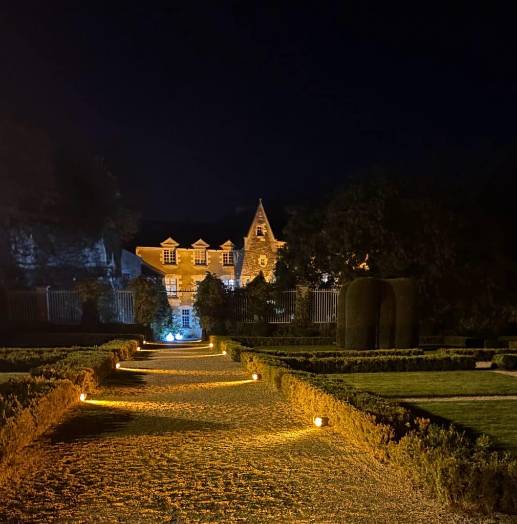 Mise en lumière Chemin lumineux